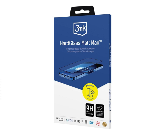 3MK HardGlass Matt Max do iPhone 16 5903108588874 - 1277734 - zdjęcie